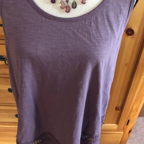 Sonoma, L, mauve, boho tank - Picture 2 of 4